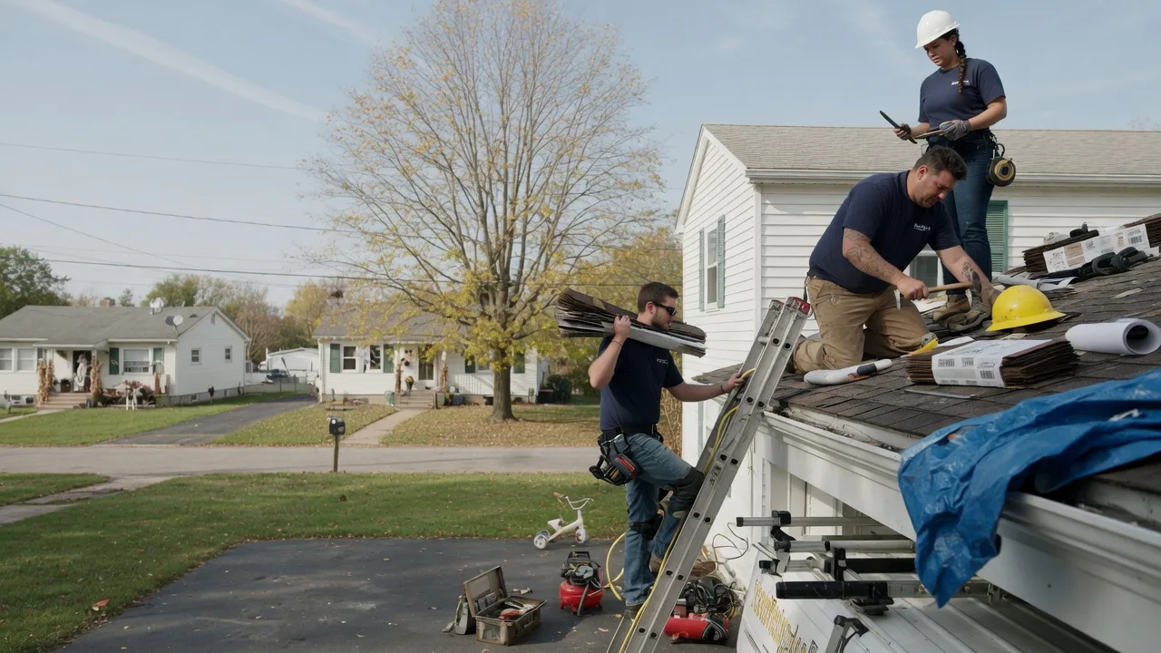 Local Roofing Contractors in Saint Paris, OH near me